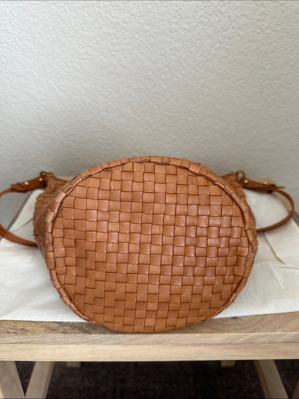 Clare V. Natual Woven Petite Jeanne - Picture 6 of 7